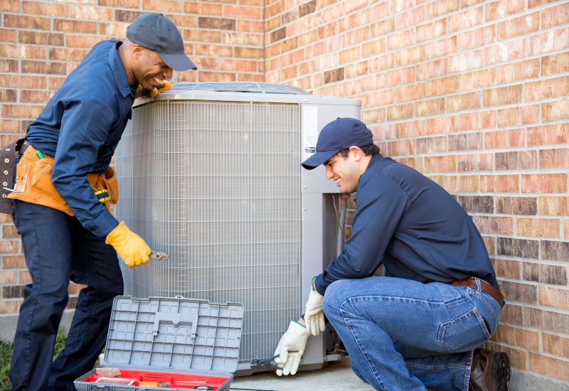 Cross Country Mechanical Professionals Performing HVAC Repair in Edmonton & Spruce Grove